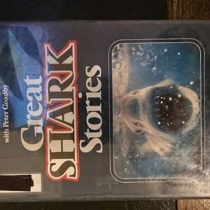 Great Shark Stories - 1978 First Edition Hardcover by Ron & Valerie Taylor w/ Du
